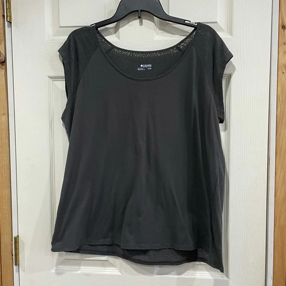 Columbia Grey Burnout T-shirt Size XL - Picture 1 of 6